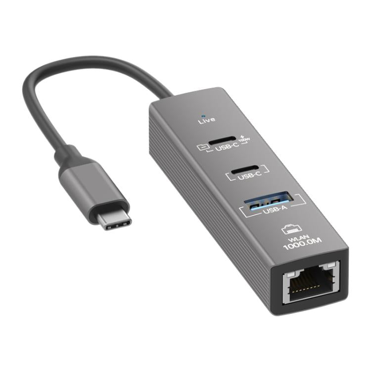 elektroniktrade TYS-206C USB-C Hub mit Gigabit-LAN, USB-A und PD 100 W elektroniktrade Switzerland
