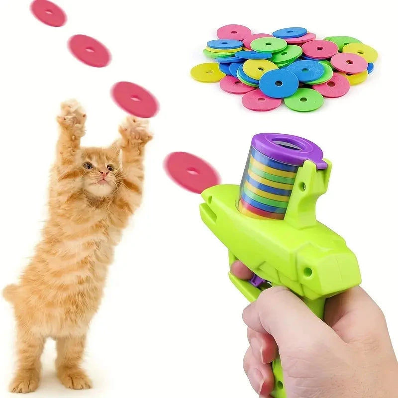 Elektroniktrade Ufo Pistole mit 30 Ringen - Für Tiere oder Kinder ab 4 Jahre. elektroniktrade Switzerland
