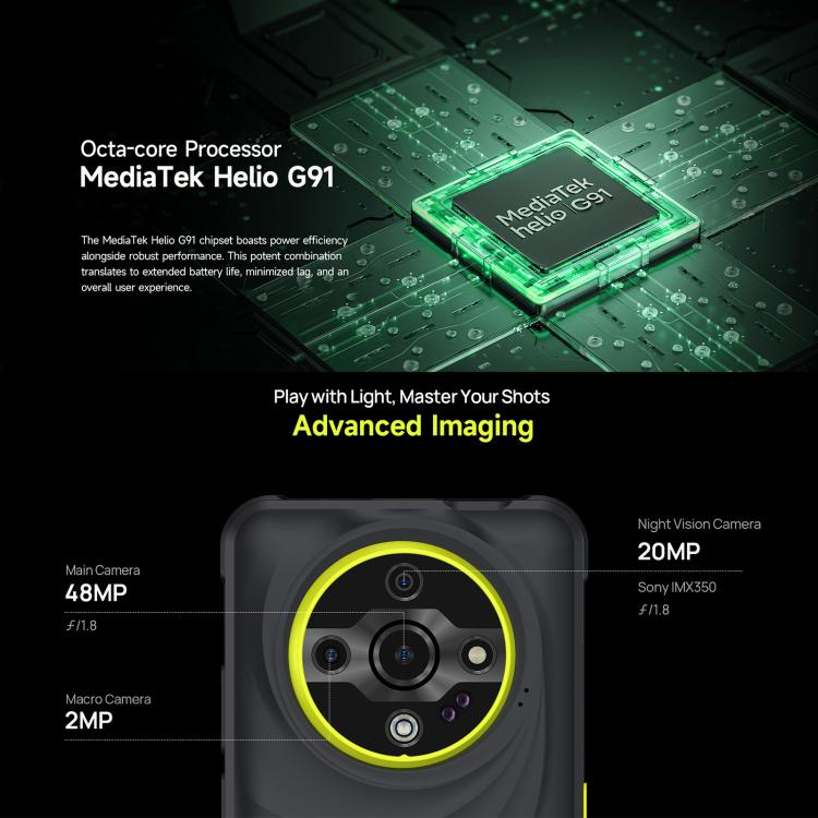 Elektroniktrade Ulefone Armor X31, 6 GB + 128 GB, Nachtsicht, IP68/IP69K Robustes Telefon, 6,56 Zoll Android 14 MediaTek Helio G91 Octa Core, Netzwerk: 4G, NFC, OTG, Armor X31 elektroniktrade Switzerland
