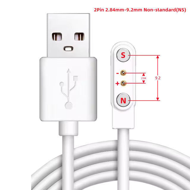 Elektroniktrade Universelles magnetisches Ladekabel USB für Smartwatches elektroniktrade Switzerland