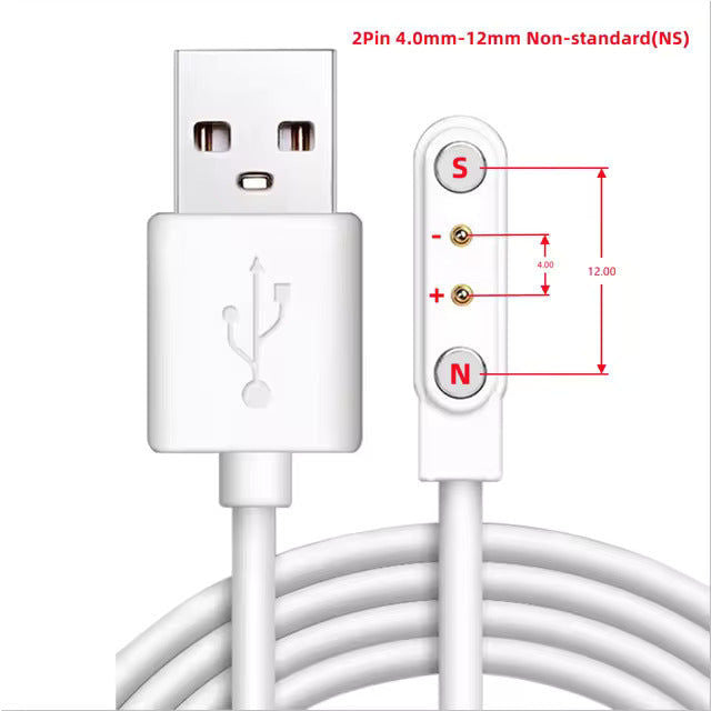 Elektroniktrade Universelles magnetisches Ladekabel USB für Smartwatches elektroniktrade Switzerland
