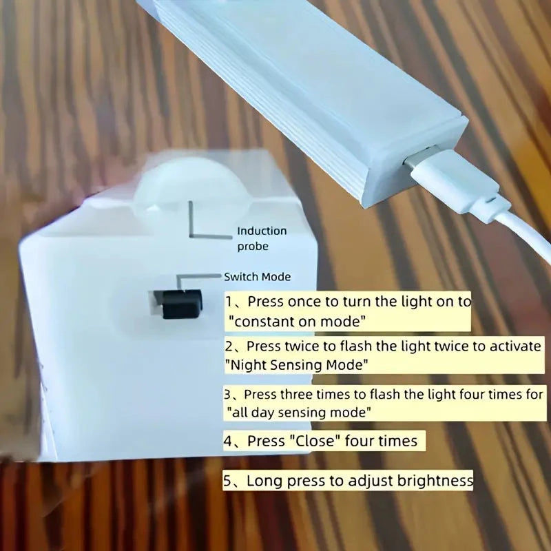Elektroniktrade Unterbau-LED-Licht mit Bewegungssensor Warmweiß 50cm elektroniktrade Switzerland