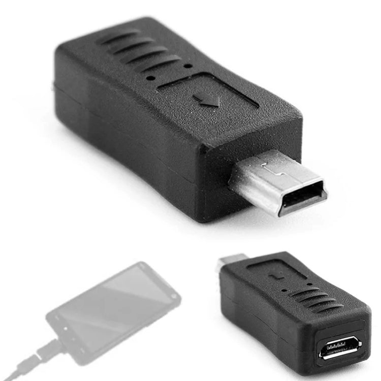 Elektroniktrade USB 2.0 Mini USB zu Micro USB Buchse Adapter (schwarz) Elektroniktrade Switzerland