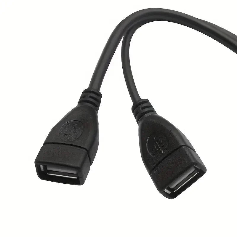 Elektroniktrade USB 2.0 Stecker auf Dual Buchse Kabel elektroniktrade Switzerland