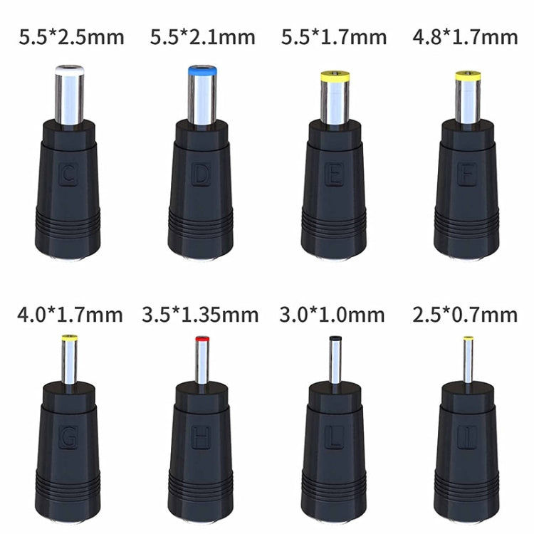 Elektroniktrade USB 5 V auf DC 9 V 5,5 mm x 2,5 mm Konverter Spannungswandler mit 8 Adaptern Elektroniktrade Switzerland