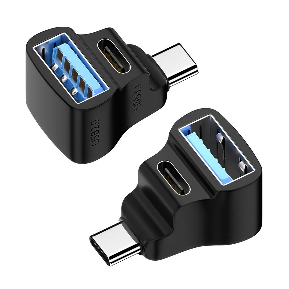 Elektroniktrade USB-C auf USB-C/USB OTG Dual Adapter 20Gbit's Elektroniktrade Switzerland
