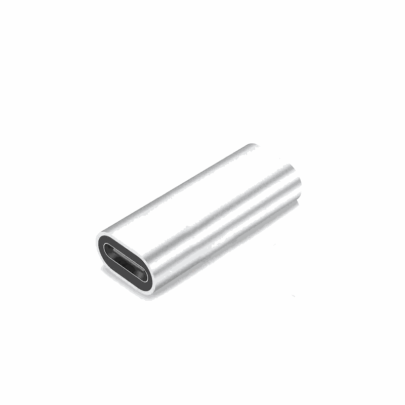 Elektroniktrade USB-C-Buchse auf Buchse Adapter, USB-C 3.0 5 Gbit/s Kupplung Silber Elektroniktrade Switzerland