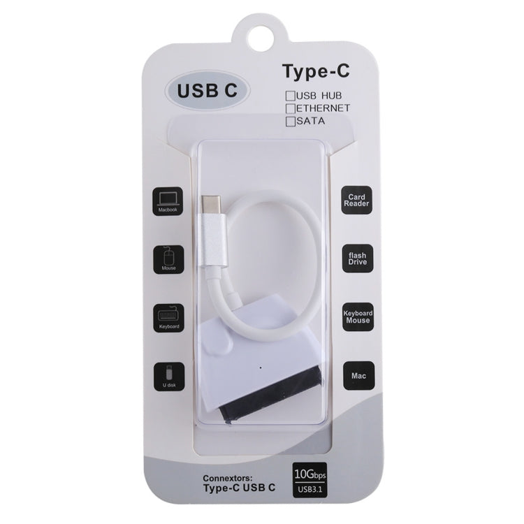Elektroniktrade USB-C / Typ C bis 22-poliger SATA-Festplattenadapter-Kabelkonverter 23cm Elektroniktrade Switzerland