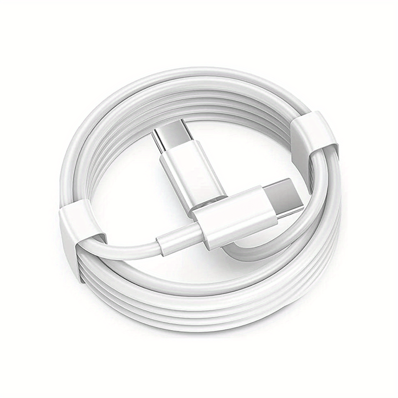 Elektroniktrade USB-C-zu-USB-C-Kabel, 2M, 100W Schnellladekabel in Weiss Elektroniktrade Switzerland