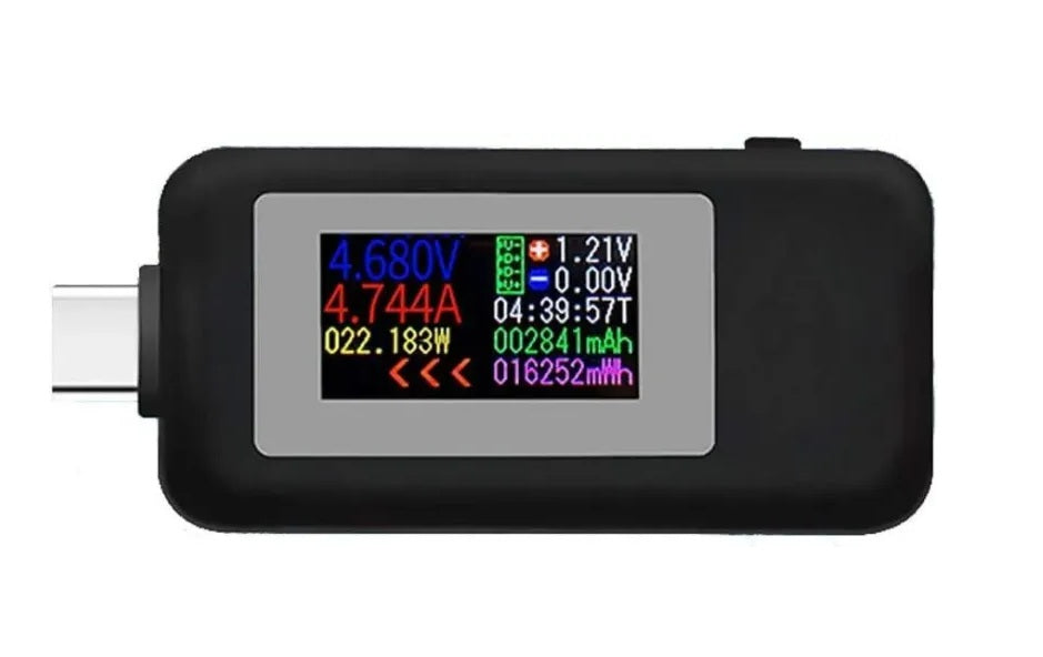 Elektroniktrade USB Tester KWS-1902C für USB-C, 4-30V, OLED Display Elektroniktrade Switzerland