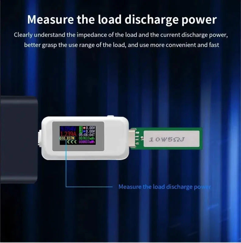 Elektroniktrade USB Tester KWS-1902C für USB-C, 4-30V, OLED Display Elektroniktrade Switzerland