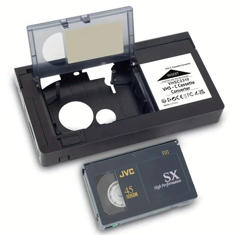 Elektroniktrade VHS-C Kassettenadapter Kompatibel für VHS-C SVHS Elektroniktrade Switzerland