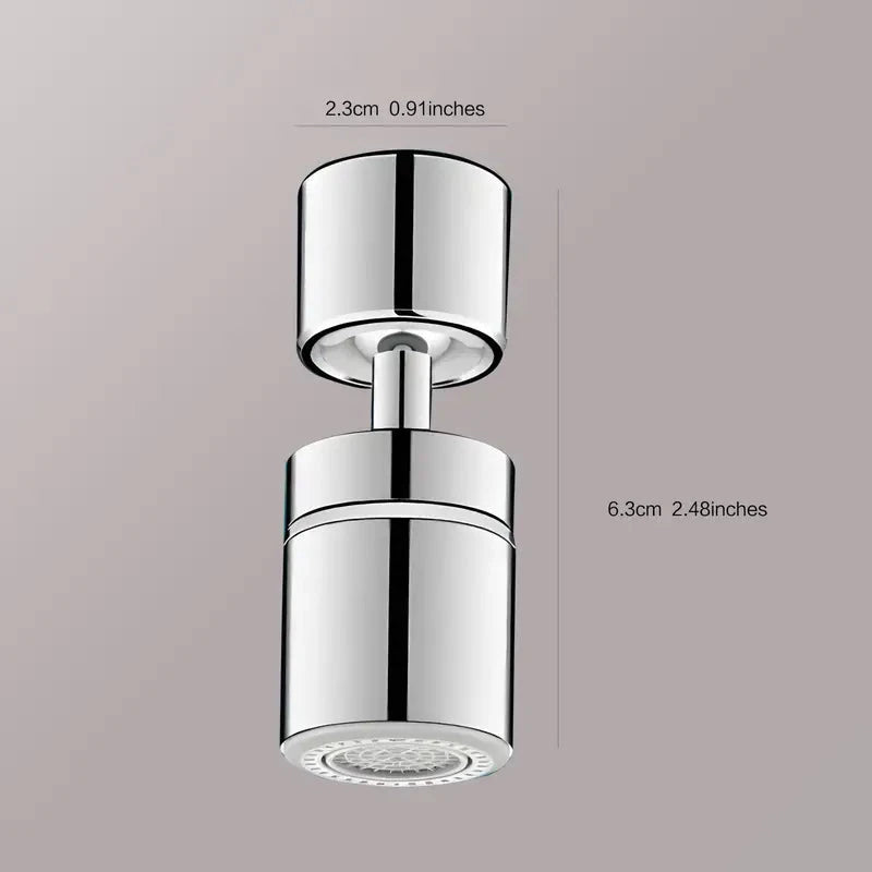 Elektroniktrade Wasserhahn Adapter 720 Grad drehbar mit zwei Geschwindigkeitsstufen elektroniktrade Switzerland