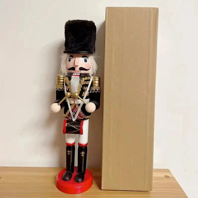 Elektroniktrade Weihnachts-Tischdekoration, Nussknacker Aus Holz Mit Kleidung 30cm elektroniktrade Switzerland
