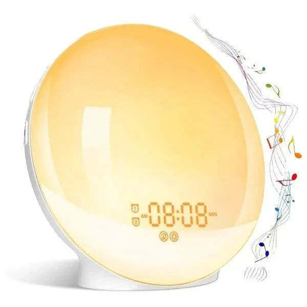 Elektroniktrade WiFi Smart Sunrise Wake Up Licht USB Wecker - Tuya/Smart Life Kompatibel Elektroniktrade Switzerland
