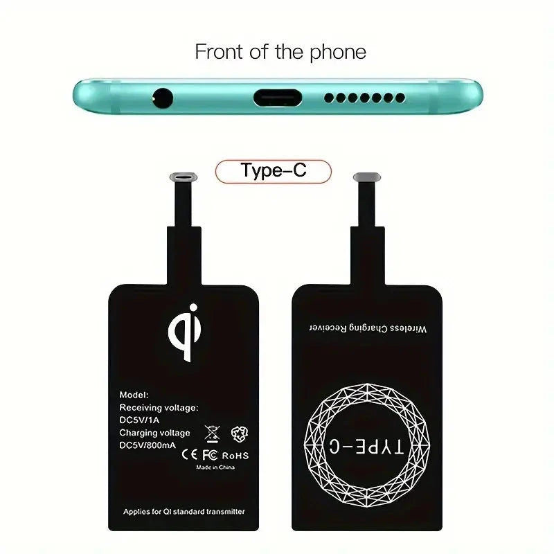 Elektroniktrade Wireless Lade Pads Selbstklebend für iPhone & Android Elektroniktrade Switzerland