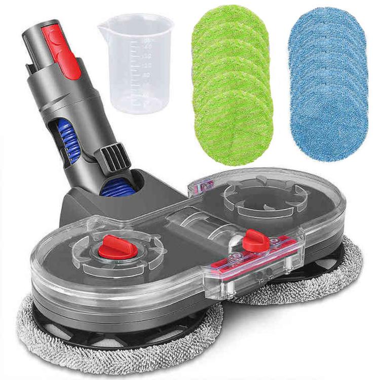 elektroniktrade X001 Wischaufsatz für Dyson V7 V8 V10 V11 Dual Spin Staubsauger mit 6 Mikrofaserpads, For Dyson V7 -V11 Pink, For Dyson V7 -V11 Green, For Dyson V7 -V11 Blue elektroniktrade Switzerland