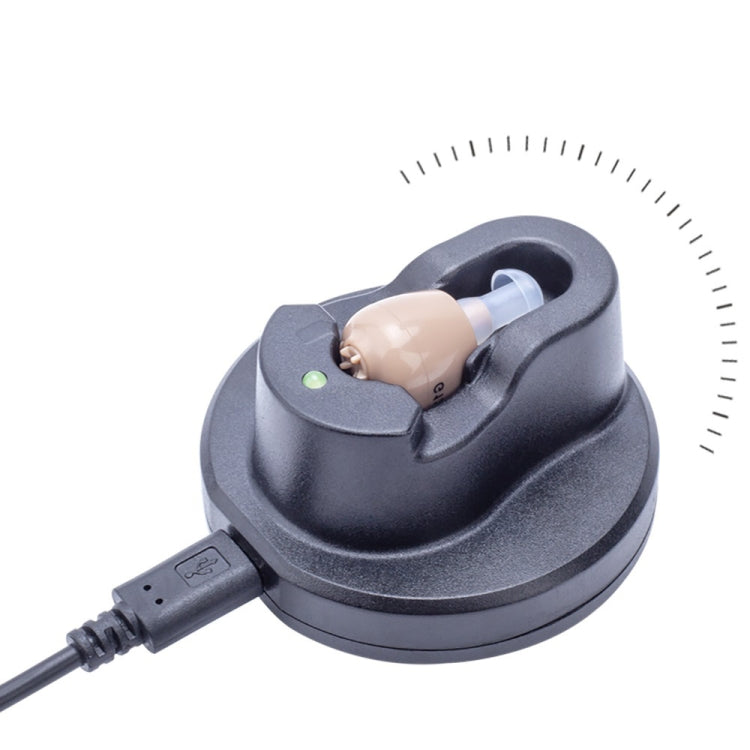 Elektroniktrade Z-12 Wiederaufladbares In-Ear-Hörgerät mit Klangverstärker und USB-Ladestation, Z-12 Elektroniktrade Switzerland