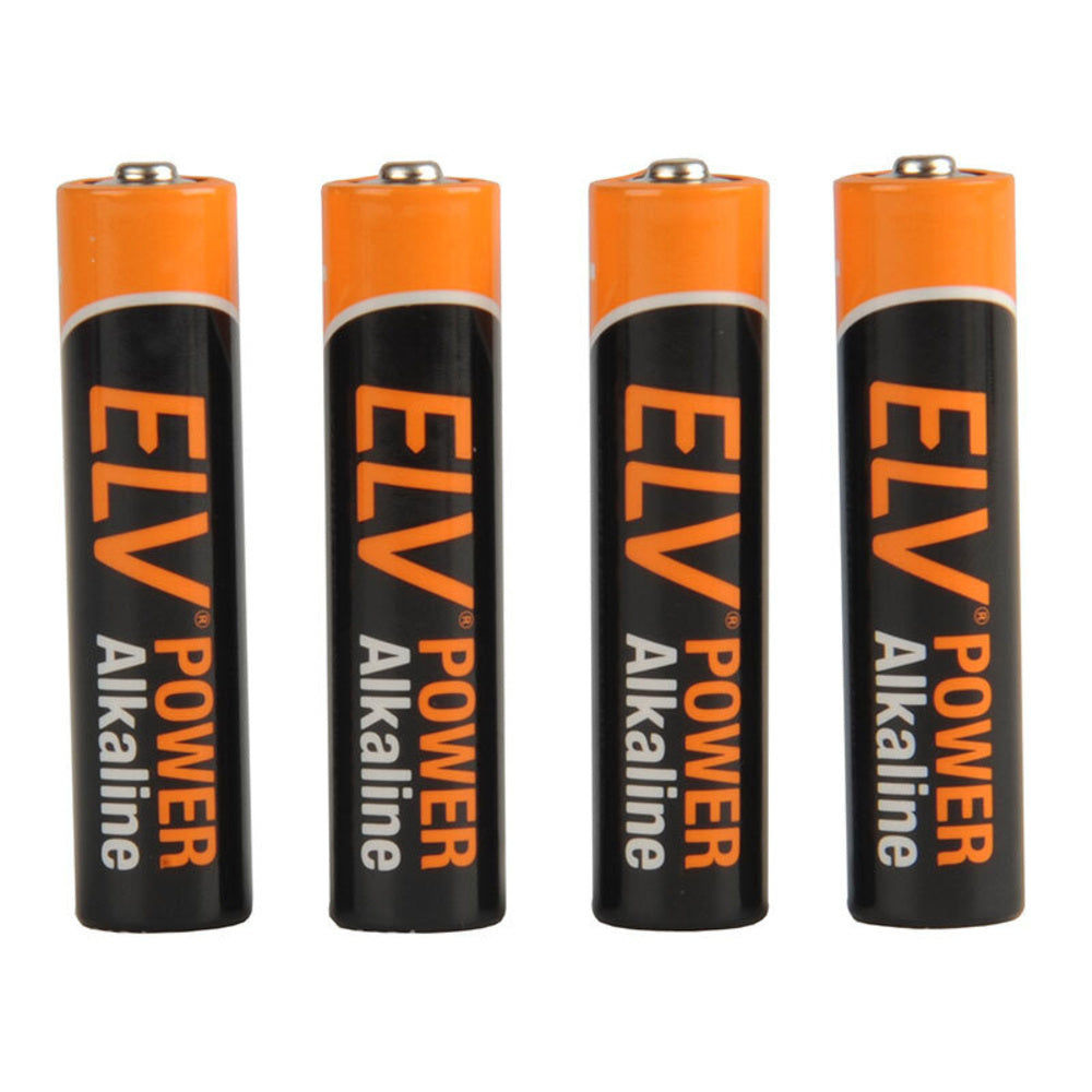 ELV ELV POWER Alkaline Batterie Micro AAA, 4er-Pack Elektroniktrade Switzerland