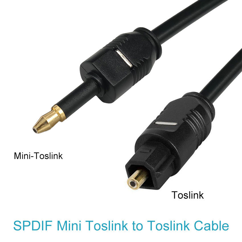 EMK Mini Toslink Kabel 3,5 Optische SPDIF Audio Kabel für Mini Disc 1m (Gebraucht Artikel) Elektroniktrade Switzerland