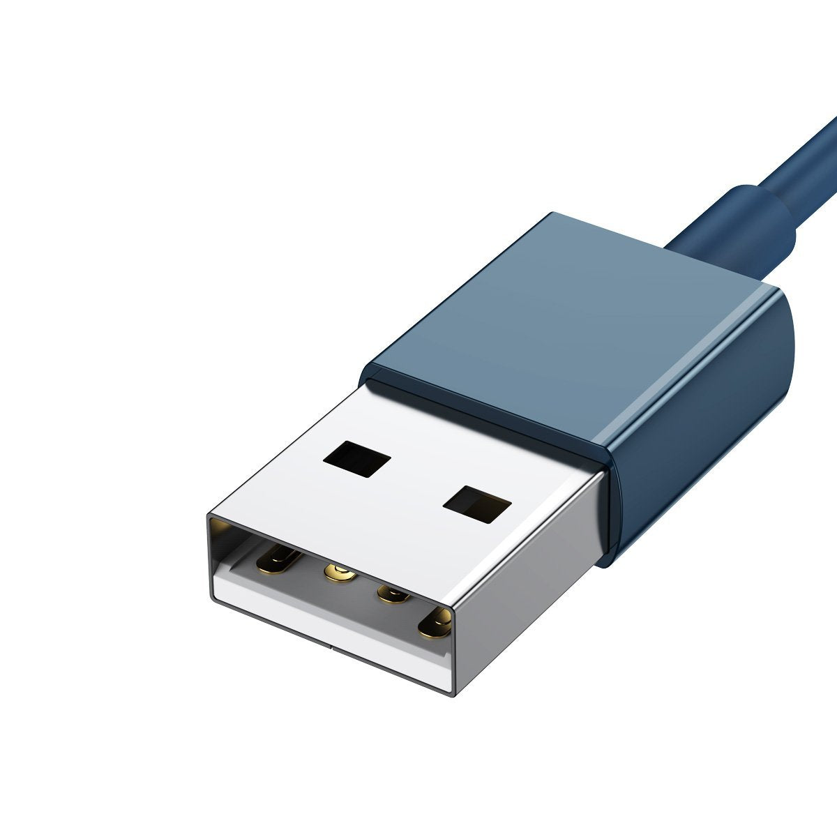 USB-Kabel 3in1 Baseus Superior Serie, USB auf Micro USB / USB-C / Lightning, 3.5A, 1.5m (blau)