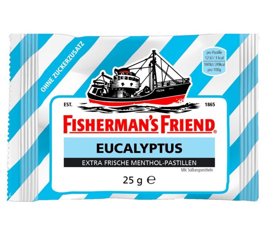 Fisherman's Friend Fishermans Friend Eukalyptus ohne Zuckerzusatz 1 Beutel elektroniktrade Switzerland