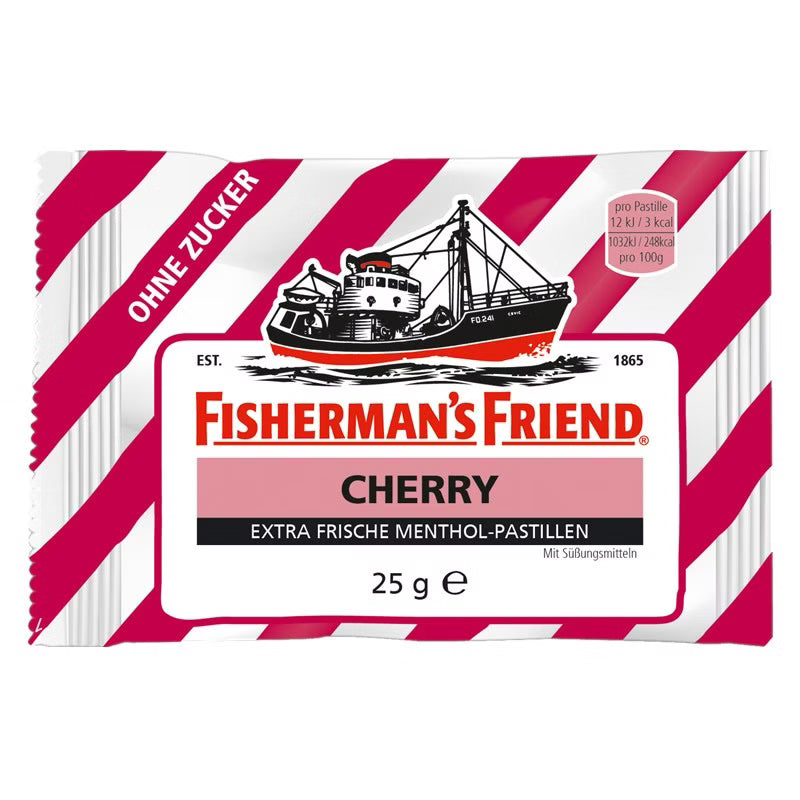 Fishermans Friend Fishermans Friend Cherry ohne Zucker, 1 Beutel Elektroniktrade Switzerland