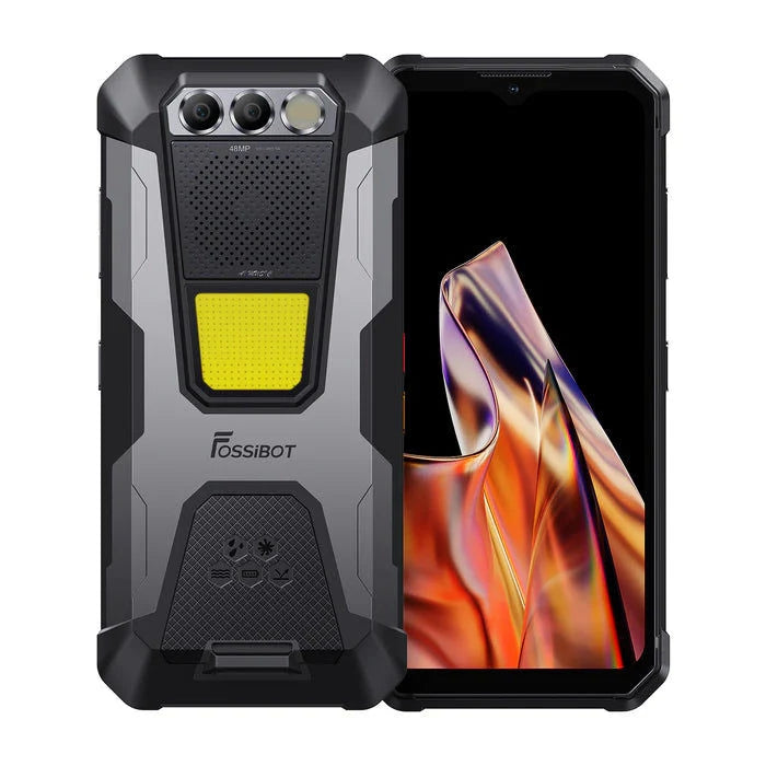 FOSSiBOT FOSSiBOT F106 Pro mit 12000mAh Akku 15GB+256GB NFC/Starkes Camping LED elektroniktrade Switzerland