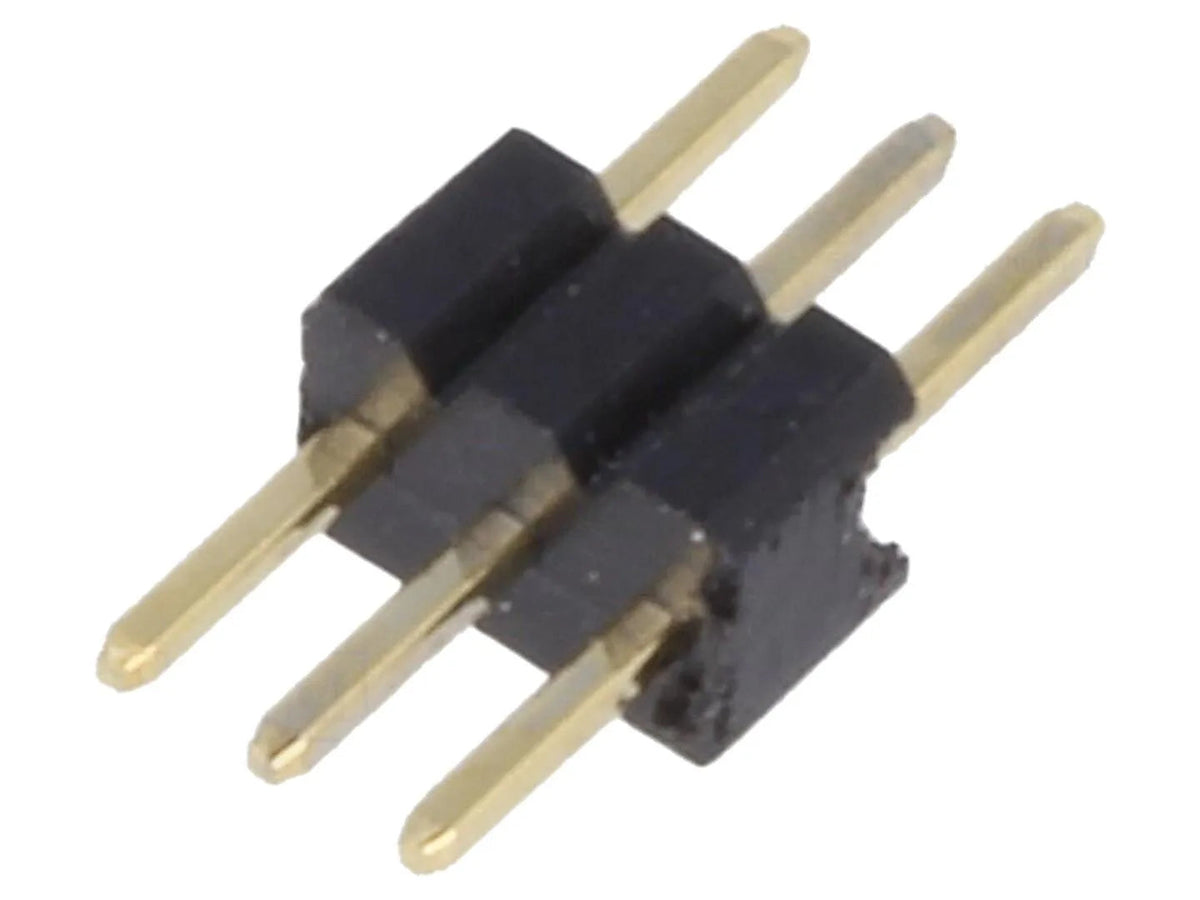 Frei Stiftleiste, 1x 3-polig, RM 1,27, gerade elektroniktrade Switzerland