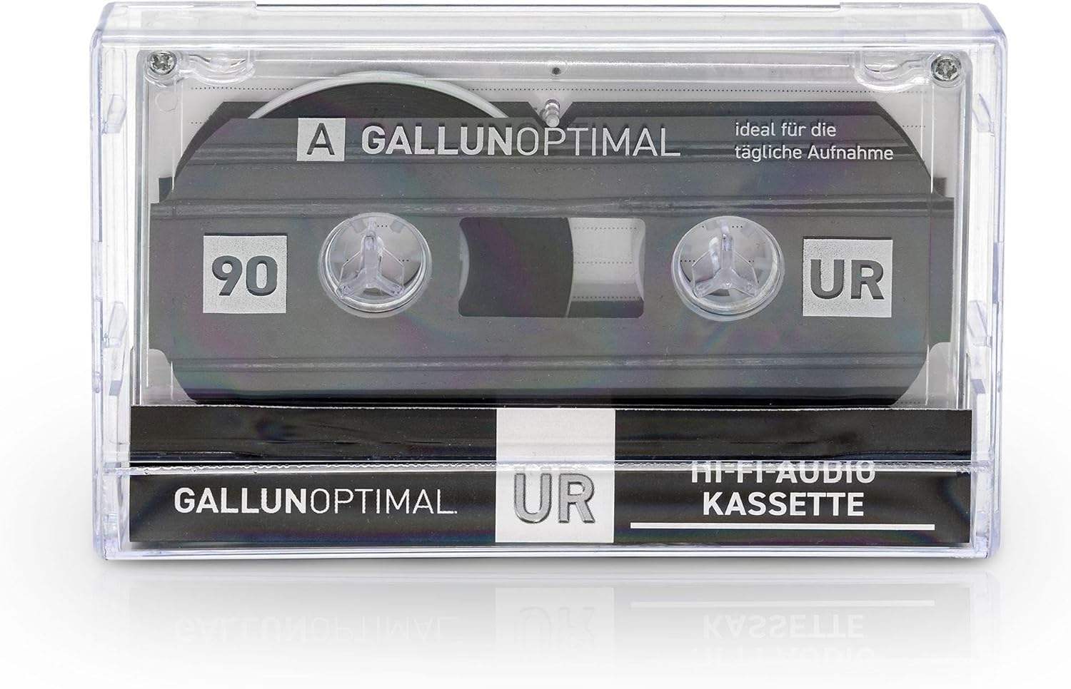 GALLUNOPTIMAL 5er Pack UR90 Audiokassetten 90 min. Leerkassetten Elektroniktrade Switzerland