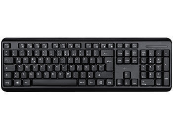 GeneralKeys Office-Set leise Funk-Tastatur-Maus-Kombination; 2.4 GHz; 10 m; silent Elektroniktrade Switzerland