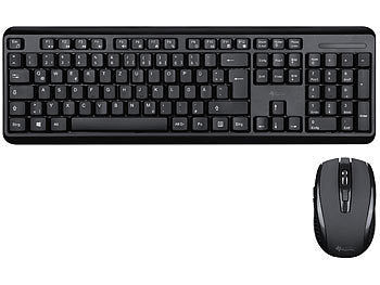 GeneralKeys Office-Set leise Funk-Tastatur-Maus-Kombination; 2.4 GHz; 10 m; silent Elektroniktrade Switzerland