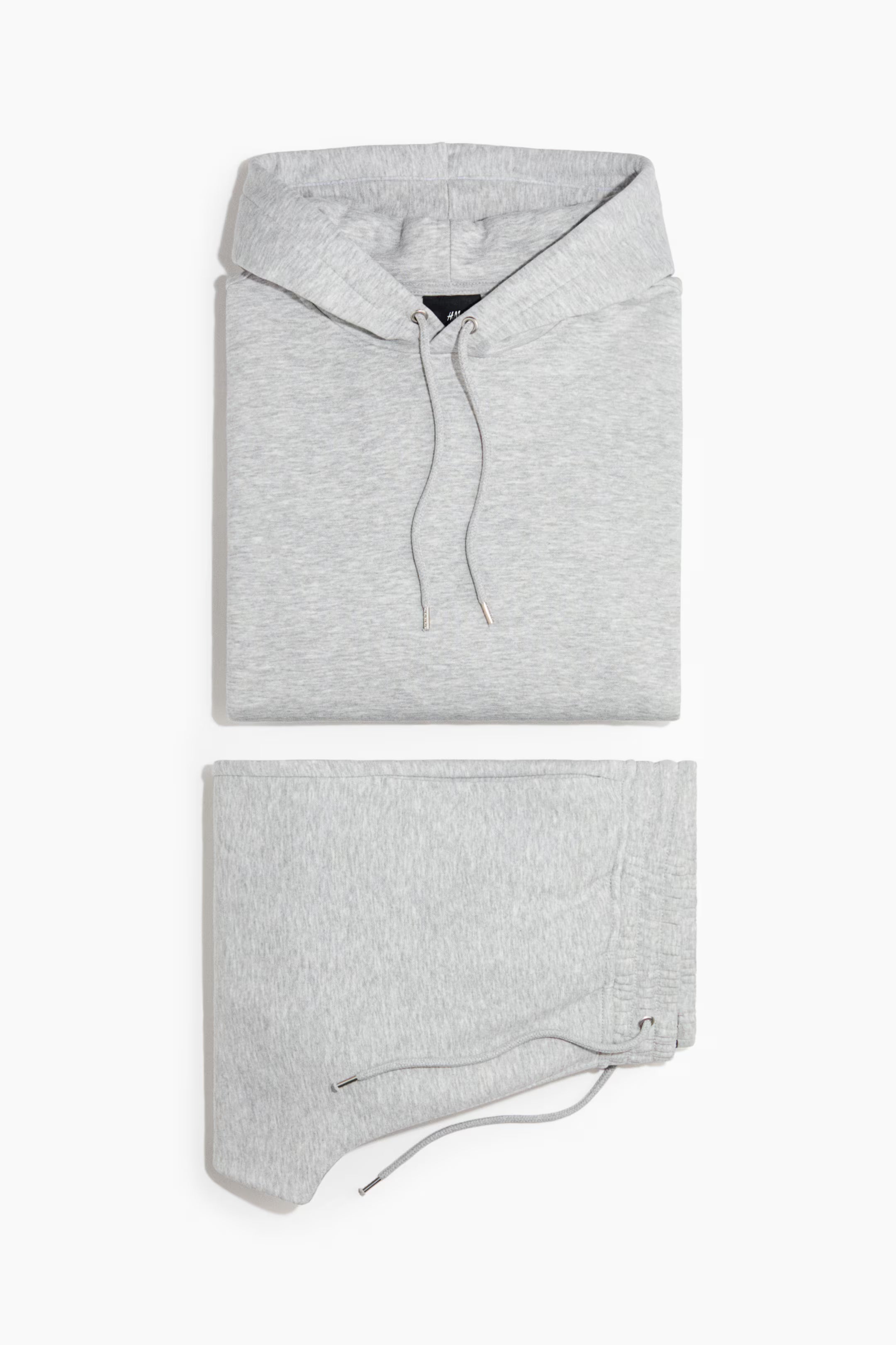 h&m 2-teiliges Set mit Hoodie und Joggpants Loose Fit - Farbe:Graumeliert XL elektroniktrade Switzerland