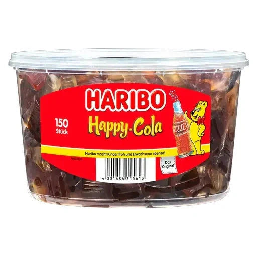 Haribo Haribo Happy Cola 150 Stück in der Dose Elektroniktrade Switzerland