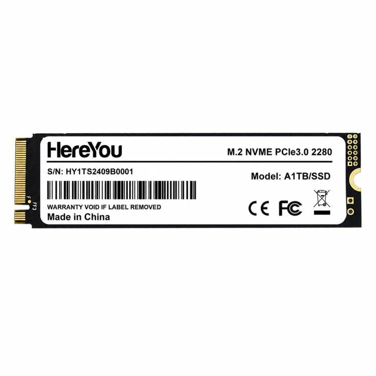 HereYou HereYou M.2 NVMe PCIe 3.0 SSD 2280 Interne Solid-State-Festplatte für Laptops, 128GB, 256GB, 512GB, 1TB elektroniktrade Switzerland