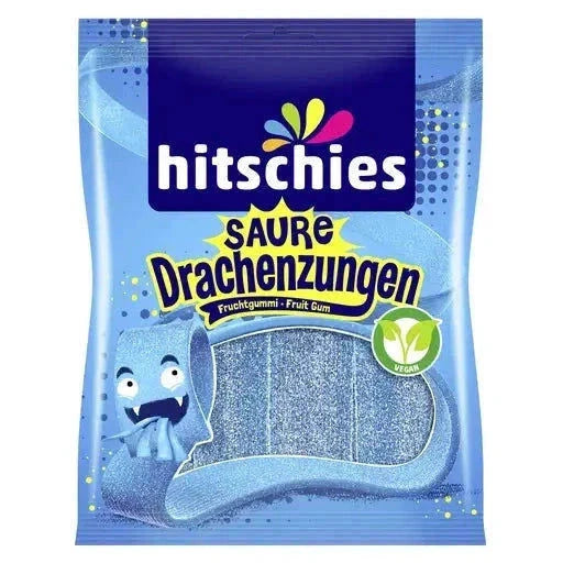 hitschies hitschies Saure Drachenzungen Blau 1 x 125g elektroniktrade Switzerland