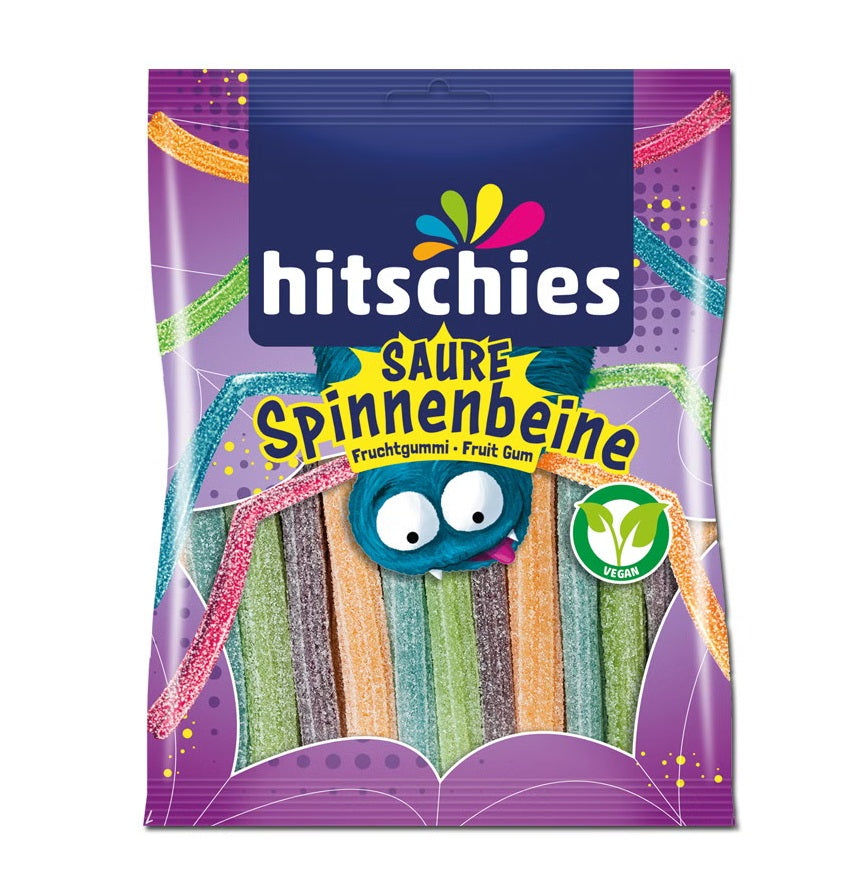hitschies Hitschies Saure Spinnenbeine, Fruchtgummi, 1 Beutel je 125g Elektroniktrade Switzerland