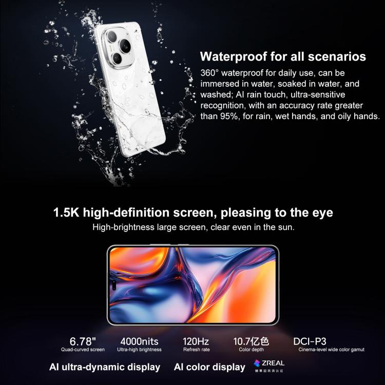 HONOR Honor Power, 12GB+256GB, Screen Fingerprint, 6.78 inch MagicOS 9.0 Snapdragon 7 Gen 3 Octa Core, Network: 5G, NFC, OTG, 12GB+256GB Elektroniktrade Switzerland