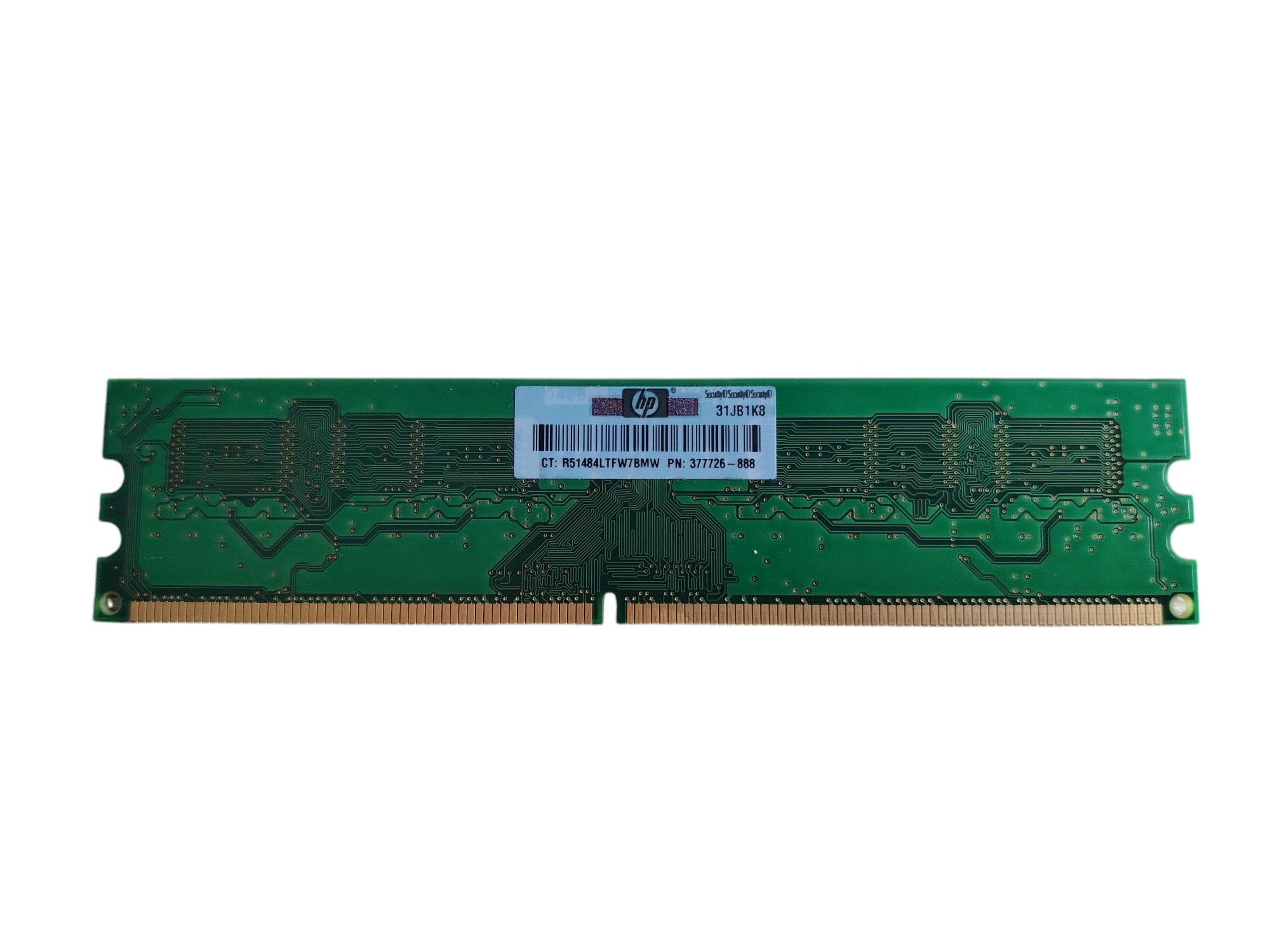 HP 1GB DDR2 Ram MT8HTF12864AY 1RX8 PC2-5300U-555 CL5 (Gebraucht Artikel) Elektroniktrade Switzerland