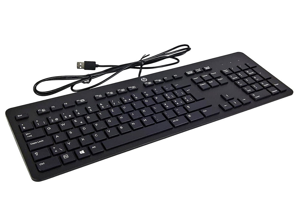 HP HP Business Slim USB Tastatur | Schwarz | DEUTSCHLAND elektroniktrade Switzerland