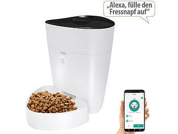 infactory infactory Futterautomat: Smarter Futterspender für Hunde und Katzen: Mit WLAN und App, 4 l elektroniktrade Switzerland