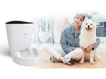 infactory infactory Futterautomat: Smarter Futterspender für Hunde und Katzen: Mit WLAN und App, 4 l elektroniktrade Switzerland