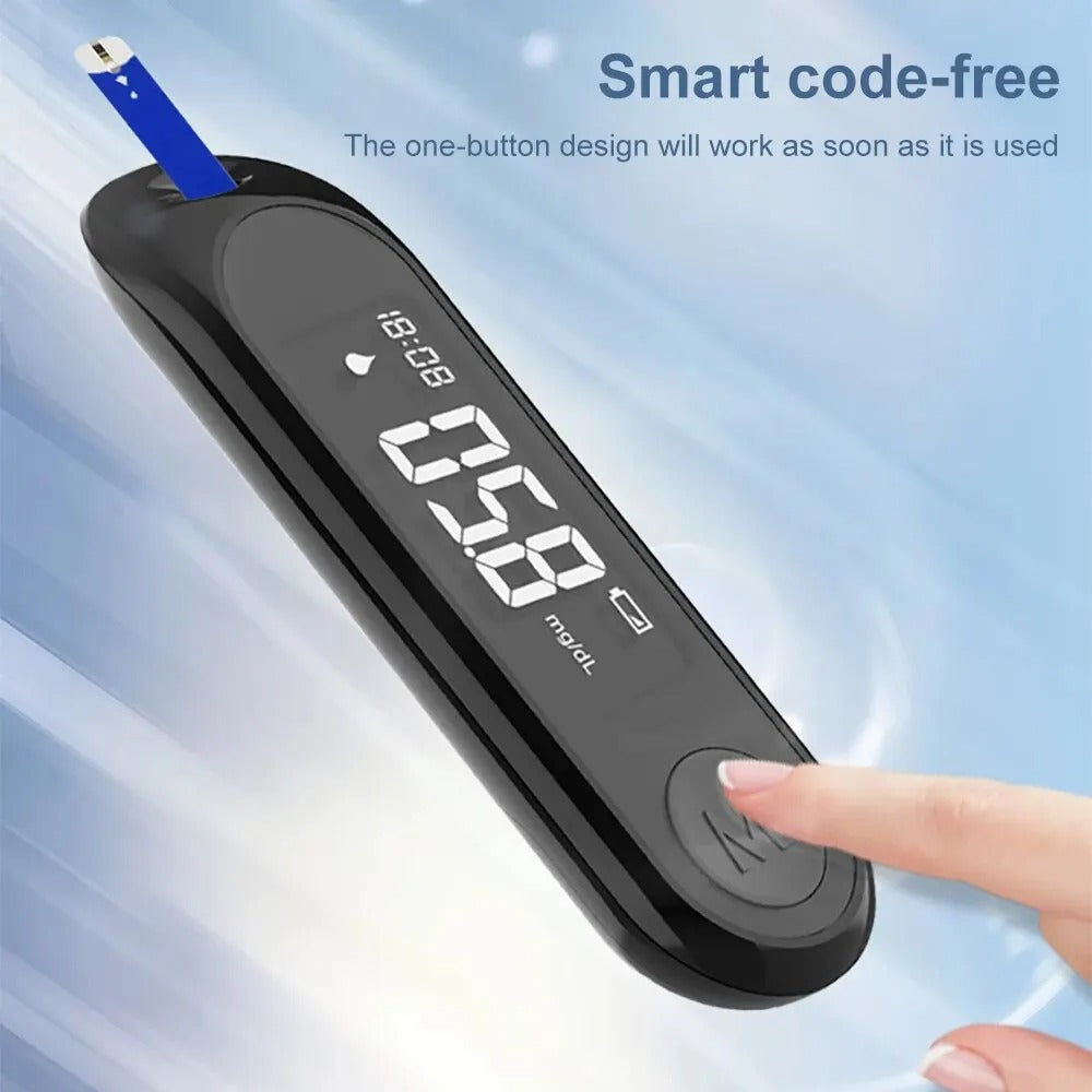 Insmart Blutzucker messgerät Diabetes-Testkit mit 50 Teststreifen G-520 elektroniktrade Switzerland