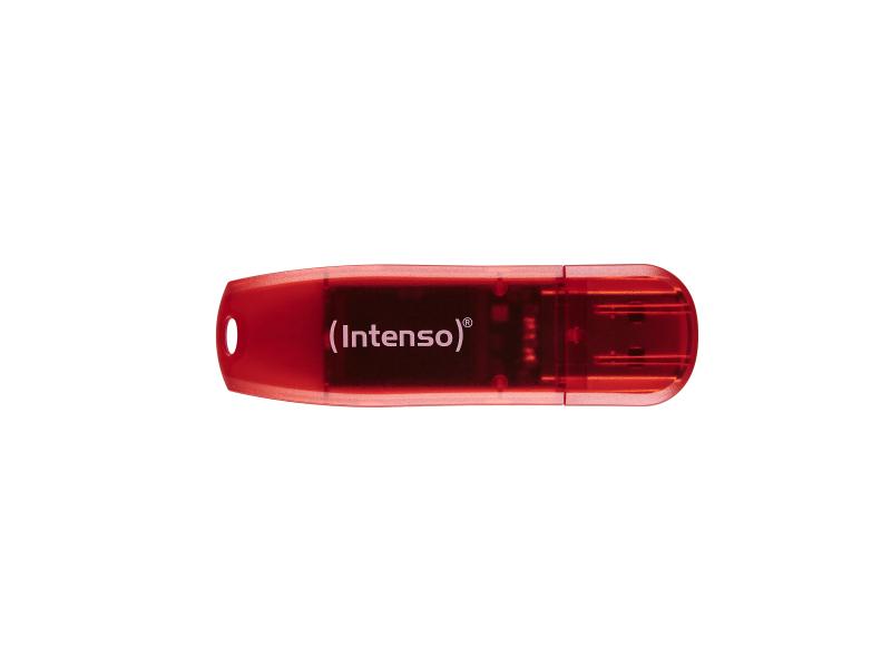 Intenso Intenso USB Flash Drive Rainbow Line 128GB Rot Elektroniktrade Switzerland