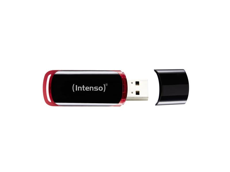 Intenso USB FlashDrive 64GB Intenso Business Line Blister schwarz/rot Elektroniktrade Switzerland