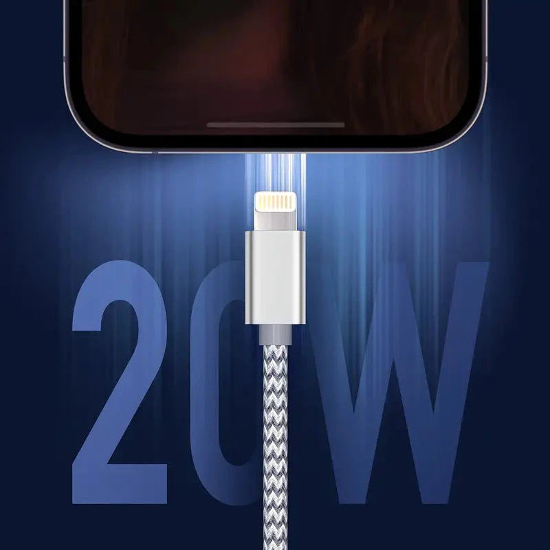 JIMROZ USB-C auf iPhone Lightning Stecker 2m [MFi-zertifiziert] elektroniktrade Switzerland
