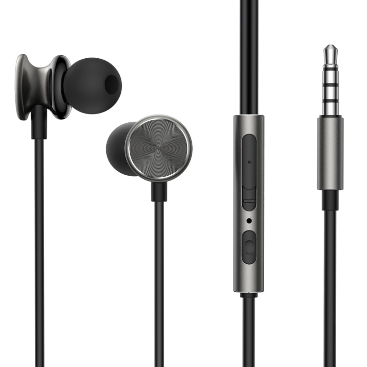 JOYROOM JOYROOM JR-EW03 3,5-mm-In-Ear-Kopfhörer mit Metallkabel, Länge: 1,2 m Elektroniktrade Switzerland