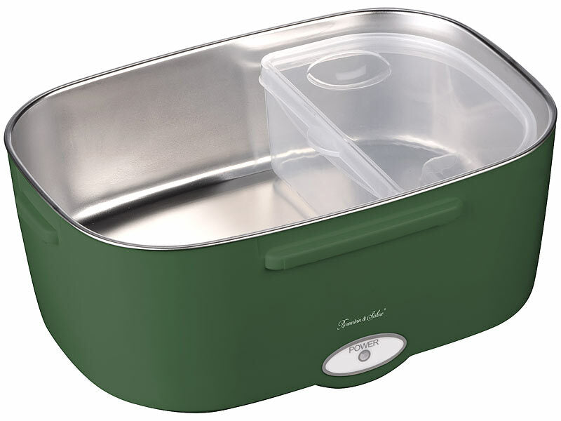 Elektrische Lunchbox für warmes Essen, 1,5 l, 80 Watt, 230/24/12 Volt