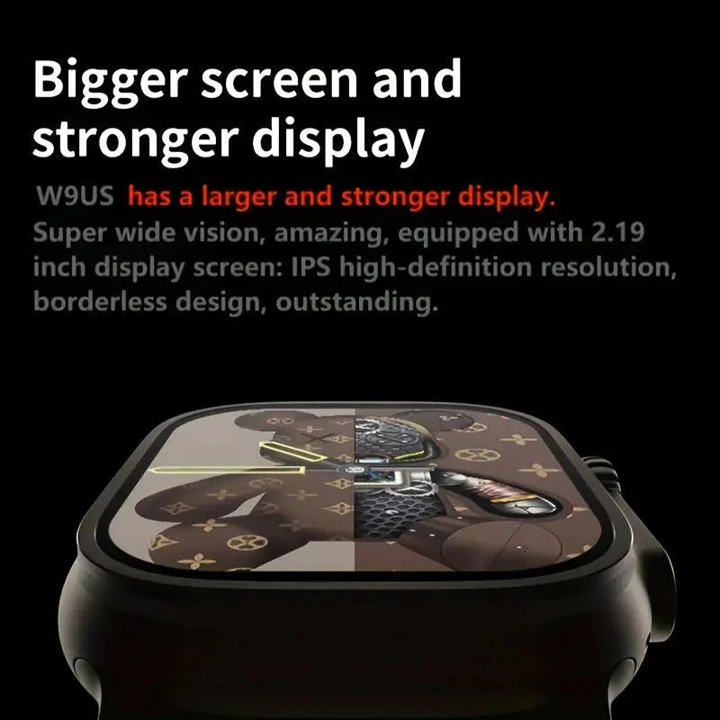 Laxasfit Smartwatch Ultra Geschenk Set 7 In 1  + Uhr & Wireless Ladegerät inkl. Bänder Elektroniktrade Switzerland