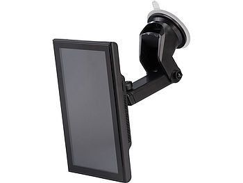 Lescars Lescars IPS-HD-Touchscreen, 7"/17,8 cm, für Apple CarPlay & Android Auto, 360° Elektroniktrade Switzerland
